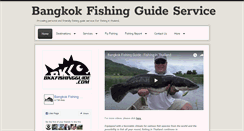 Desktop Screenshot of bkkfishingguide.com